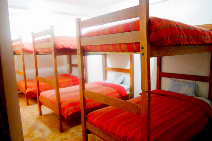 Dormitorio x 6 Ensuite in Hostel Pirwa Ollantaytambo, 