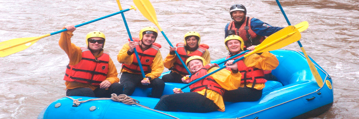 Tour Rafting en el Río Urubamba + Zip Line en Cusco