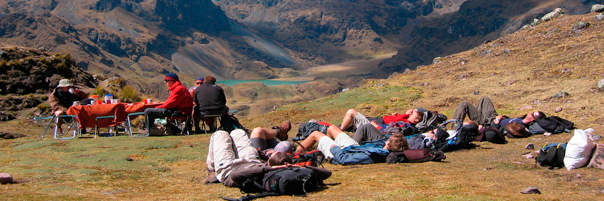 Caminata por Lares a Machu Picchu en Machu Picchu
