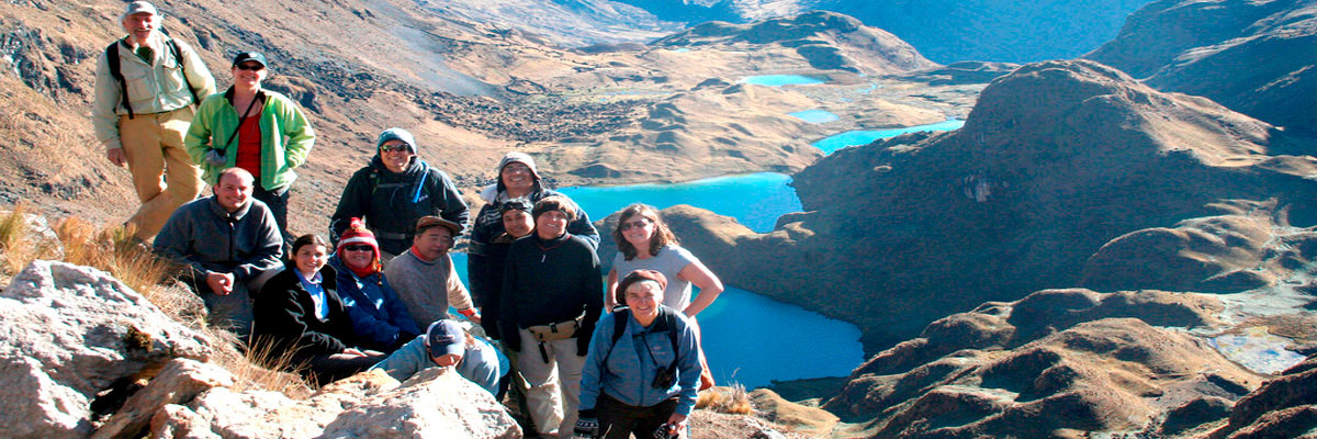 Caminata por Lares a Machu Picchu en Machu Picchu