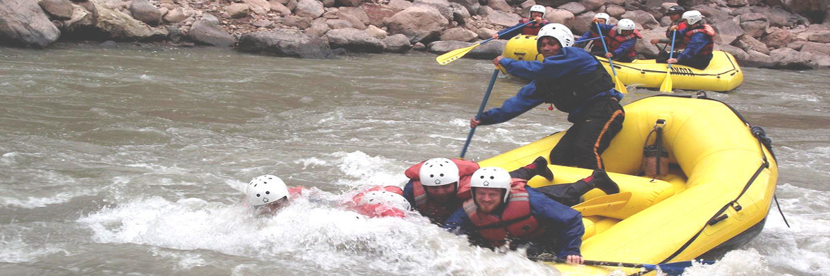 Rafting no Rio Urubamba em Cusco