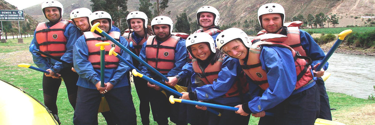 Rafting no Rio Urubamba em Cusco