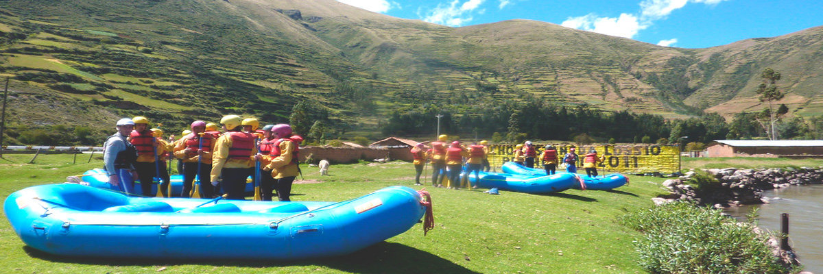 Rafting no Rio Urubamba em Cusco