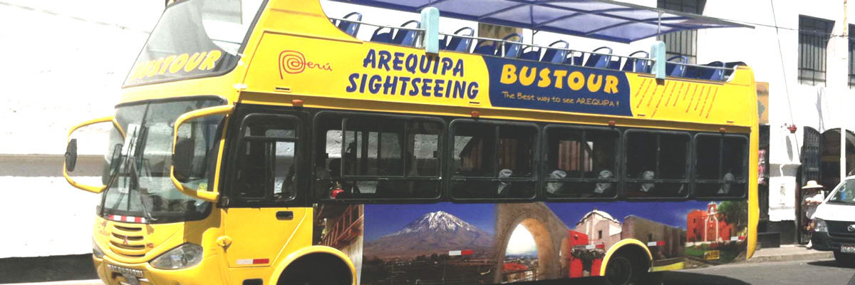 Arequipa City Tour e Zonas Rurais em ônibus panorâmico em Arequipa