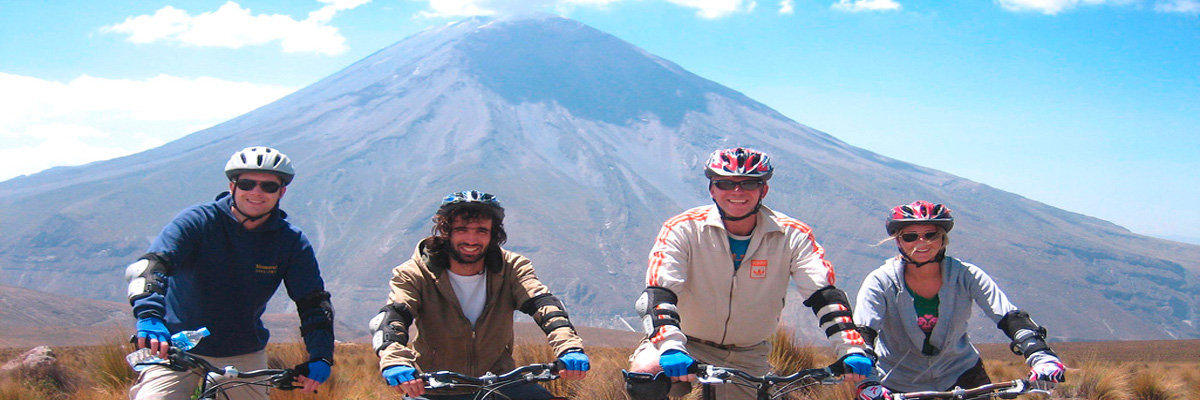 Descida de Bicicleta pelo Chachani em Arequipa