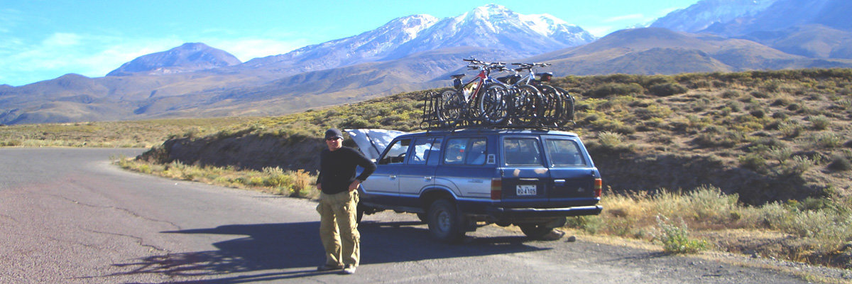 Descida de Bicicleta pelo Chachani em Arequipa