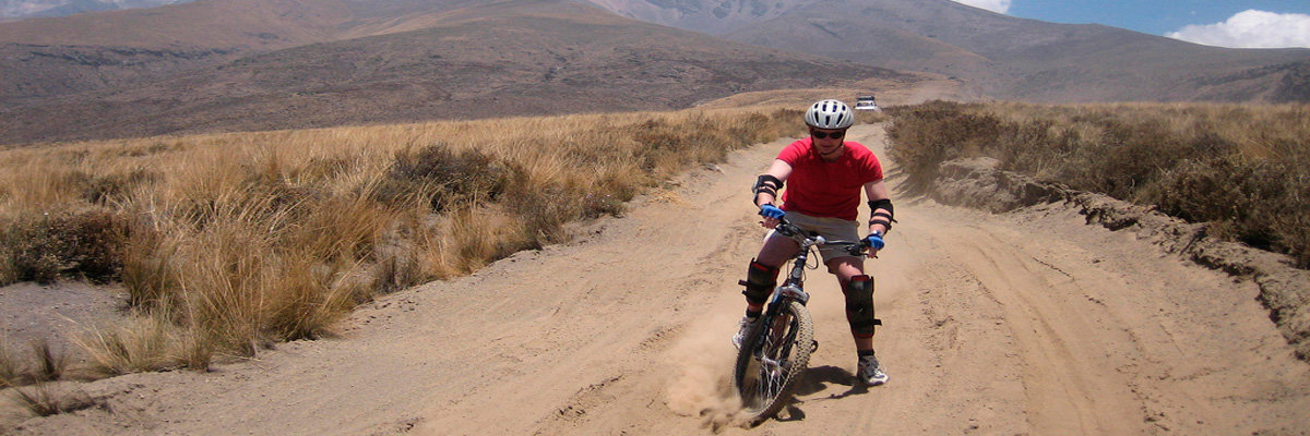 Descida de Bicicleta pelo Chachani em Arequipa