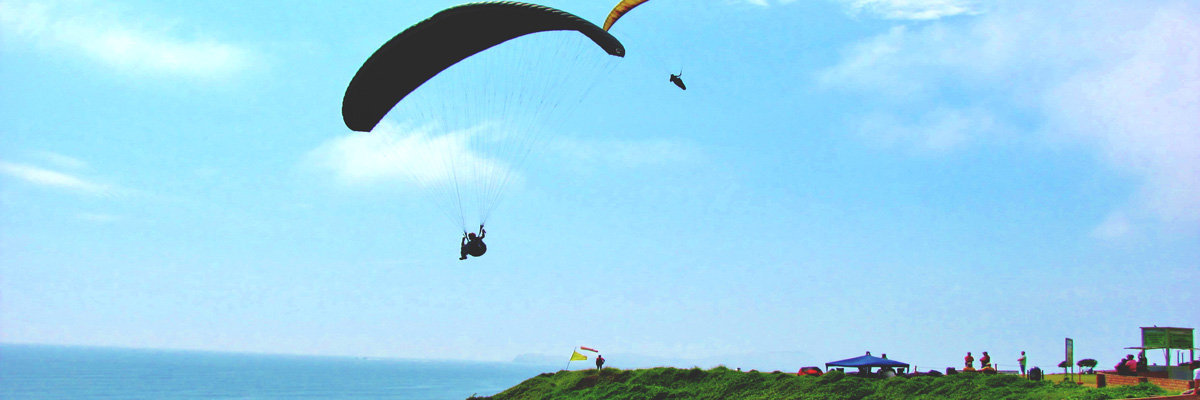 Parapente em Miraflores, Lima em Lima