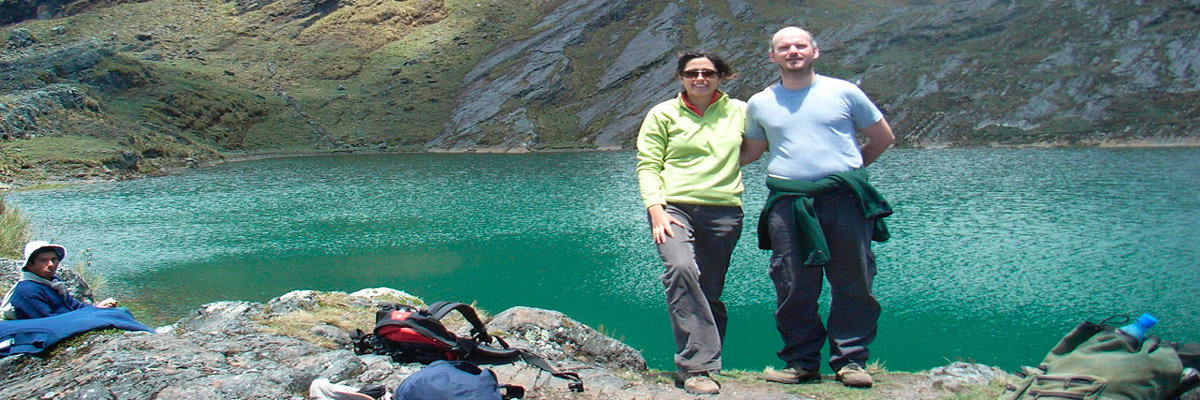 Caminhada a Lagoa Glaciar em La Paz