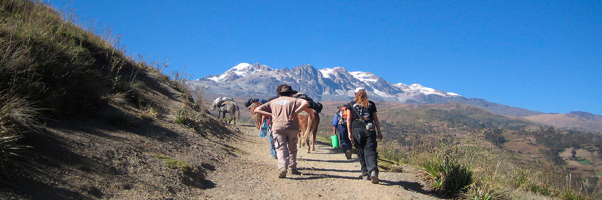 Caminhada a Lagoa Glaciar em La Paz