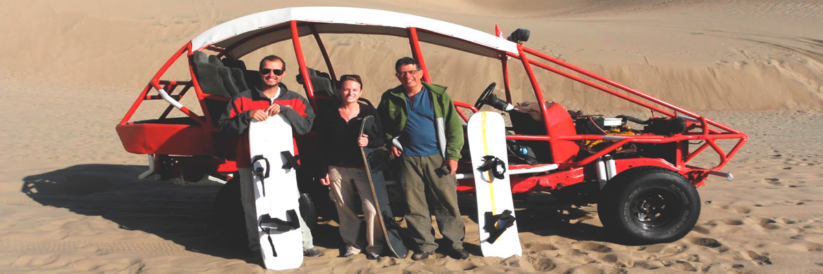 Tour para a Lagoa de Huacachina em Nazca