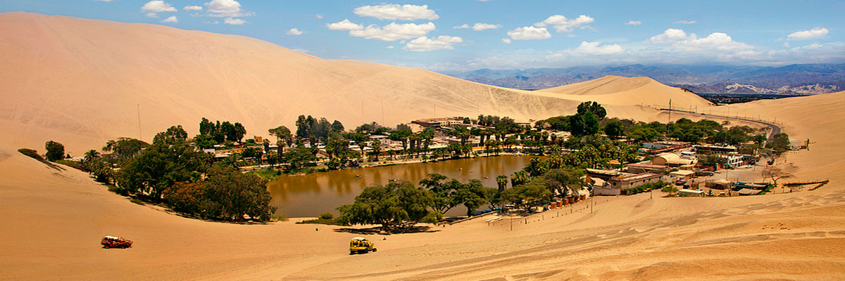 Tour para a Lagoa de Huacachina em Nazca