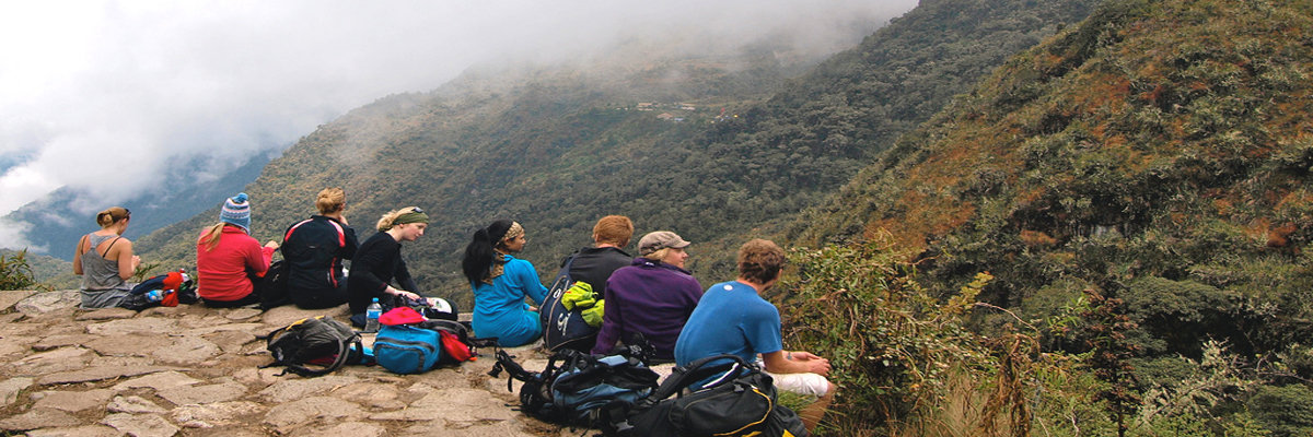 Inca Trail in Machu Picchu