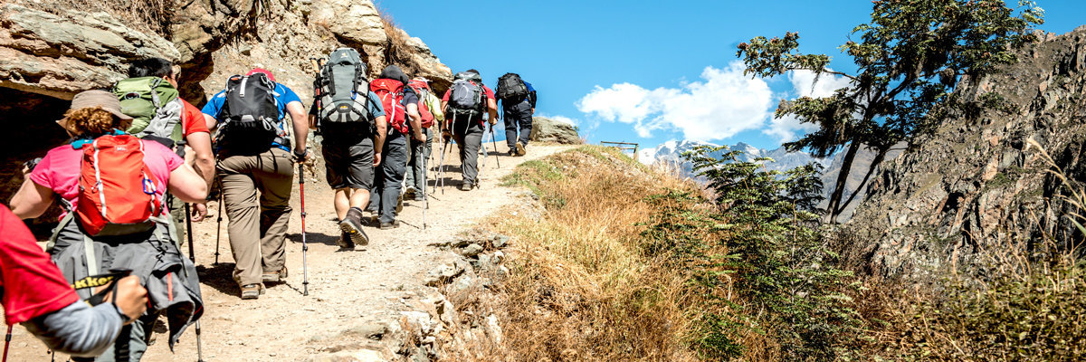 Inca Trail in Machu Picchu