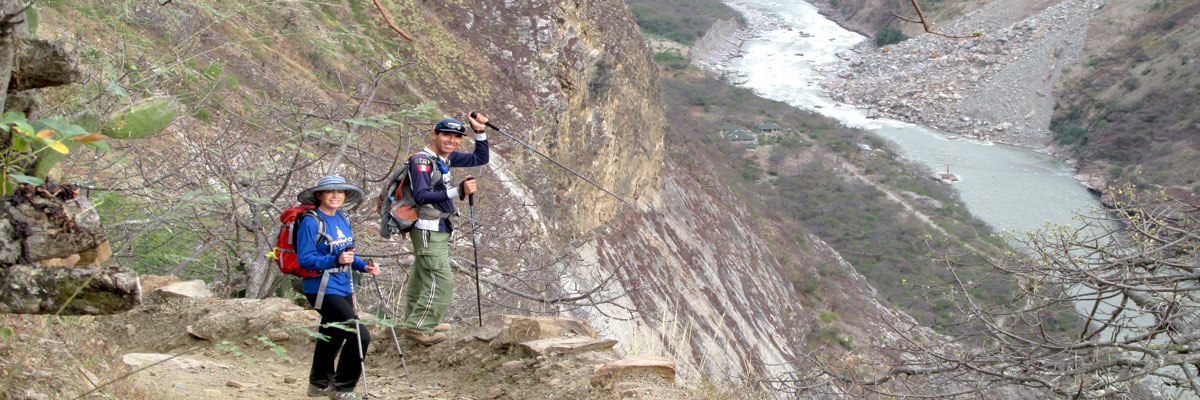 Choquequirao to Machu Picchu in Machu Picchu