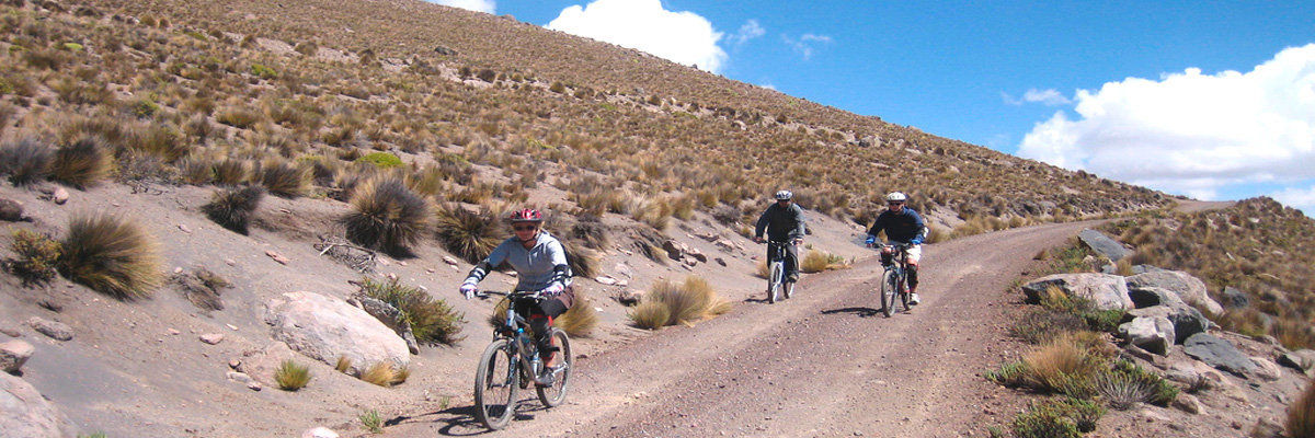 Downhill Biking on Chachani in Arequipa