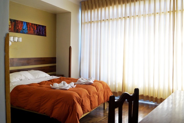 Double Ensuite in Pirwa Garcilaso Hostel, Double room